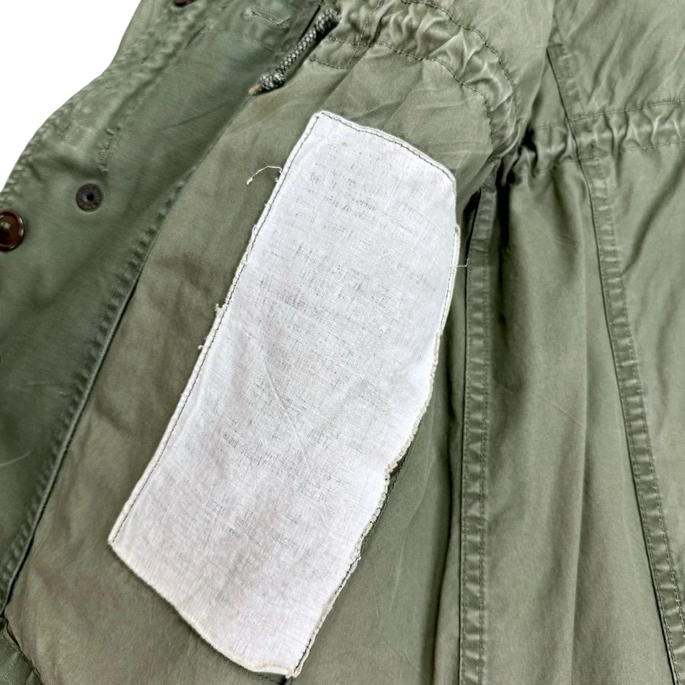 Vintage US Army M-1951 OG 107 Field Jacket Size Medium Olive‎ Green 50s M51 Rare